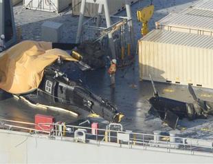 US military helicopter crashes off Japan’s Okinawa, 6 hurt