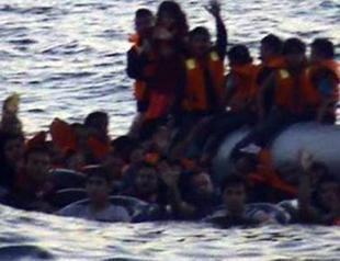 VIDEO: Greek Coast Guard pops Syrian migrant boat, Turkish fishermen claim