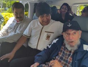Fidel Castro celebrates 89th birthday with leftist allies