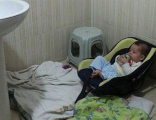 Baby hidden in bathroom saved from bullets in southeast Turkey