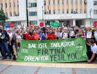 ‘Green Road’ construction protested in Rize