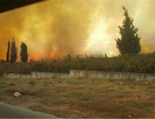 Fire breaks out at military zone in Istanbul