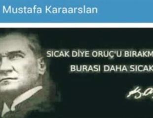 District education officer sparks anger by displaying Atatürk in hell for impiety