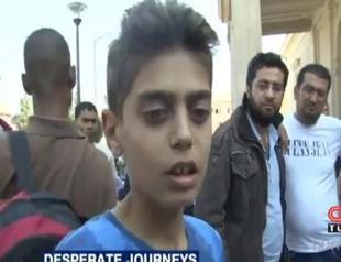 VIDEO: Stop Syria war and we won’t come to Europe, Syrian boy says