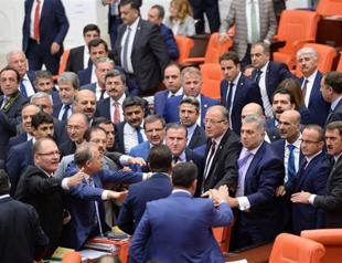 Turkish Parliament debates cross border military action motion