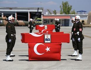 Funeral held in Turkey’s east for soldiers killed in Dağlıca attack