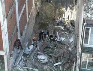 One dead, four injured in Istanbul building collapse