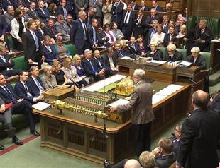 British PM, new opposition leader spar politely in parliament’s ritual joust