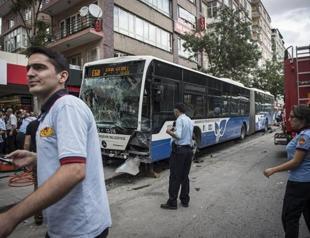 12 killed as public bus rams into bus stop in Ankara