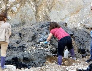 12 trucks of chemical substance found buried in northern Turkey