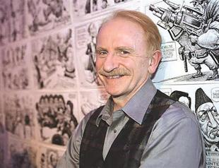 US cartoonist Kallaugher in Istanbul