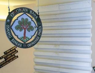 Bullet-Riddled Ottoman Bank Sign at SALT Galata