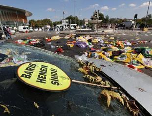 At least 95 killed in twin blast in Turkeys Ankara ahead of peace rally