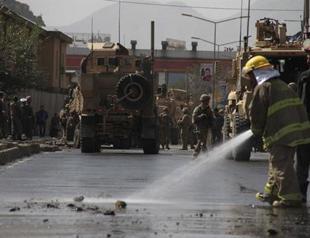 Suicide bomber targets foreign forces in Kabul, wounds civilians, official says