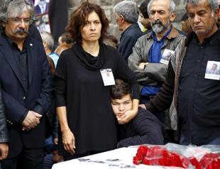 Ankara union members bid farewell to member lost in bombing