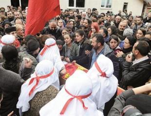 Funeral held for woman shot during police operation in Istanbul