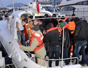 82 migrants captured in Bodrum, as weather conditions worsen