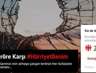 Hürriyet launches online campaign against ‘all kinds of terror’