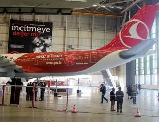 Passenger jet promotes investment in Turkey