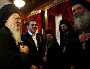 Tsipras visits Istanbul Patriarchate for first time as Greek PM