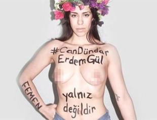 Arrested Turkish journalist thanks FEMEN for support