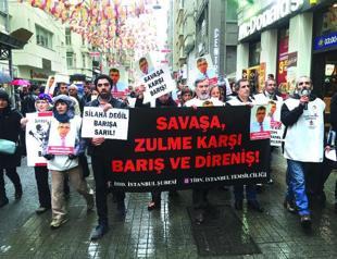 Turkish rights groups protest on global Human Rights Day