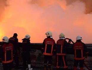 250 stores in Ankara’s Ottoman Public Bazaar burn down