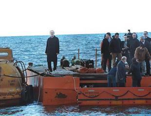 Underwater work begins in ancient basilica