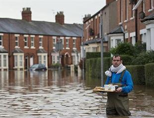 Hundreds of residents evacuated amid flooding in northern England