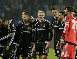 Beşiktaş top league standings in winter break