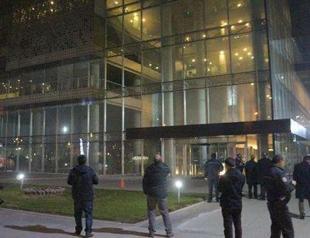 Windows of Hürriyet’s Ankara building shatter