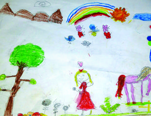 The darkness that makes children draw tanks