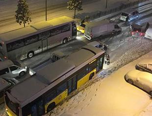 Snow storms paralyze life across Turkey