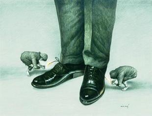 Aydın Doğan cartoon exhibition in Adana