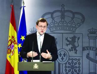 Spanish PM sees no alternative to new elections in Catalonia
