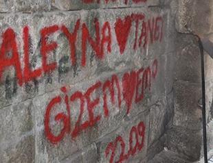 Historic castle cleansed of graffiti