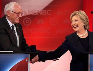 Clinton goes on the attack against surging Sanders