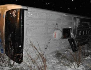 At least 69 injured in bus crashes in central Turkey