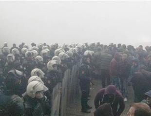 Turkish police block convoy to support Artvin anti-mine protesters