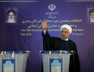 Irans pragmatic Rouhani cheers election wins, says govt stronger