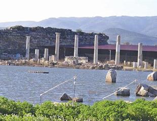 Ancient city Magnesia in western Turkey submerged once again