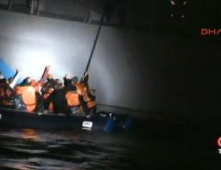 Turkish admiral warns Greek counterpart against sinking migrant boats