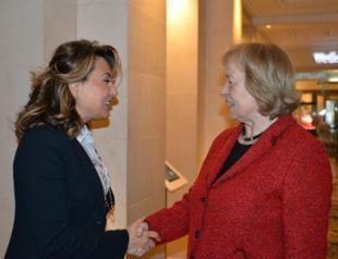 Doğan TV chairwoman meets with German state minister