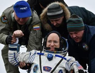 International Space Station’s ‘one year crew’ returns to Earth