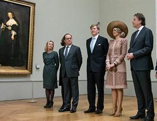 Hollande, Dutch royals view jointly purchased Rembrandts