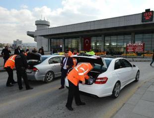 Top level security at Ankara’s main bus terminal