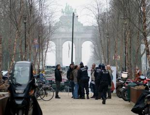 Controversial PKK tent in Brussels burnt