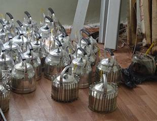 PKK militants make ‘teapot bombs,’ hide explosives in walls