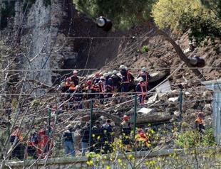 Two killed as wall collapses in Istanbul park