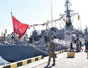 Two Turkish frigates in Ukraine’s Odessa